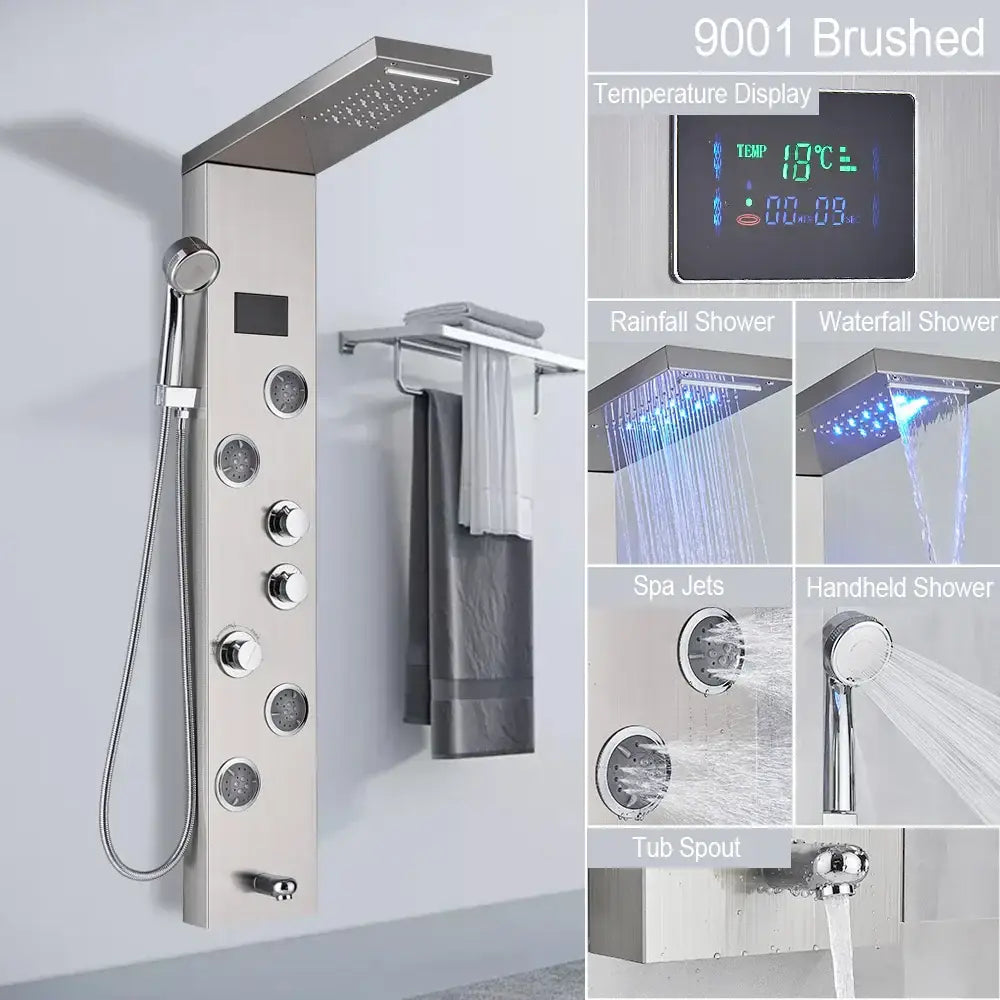 LED Light Shower Column