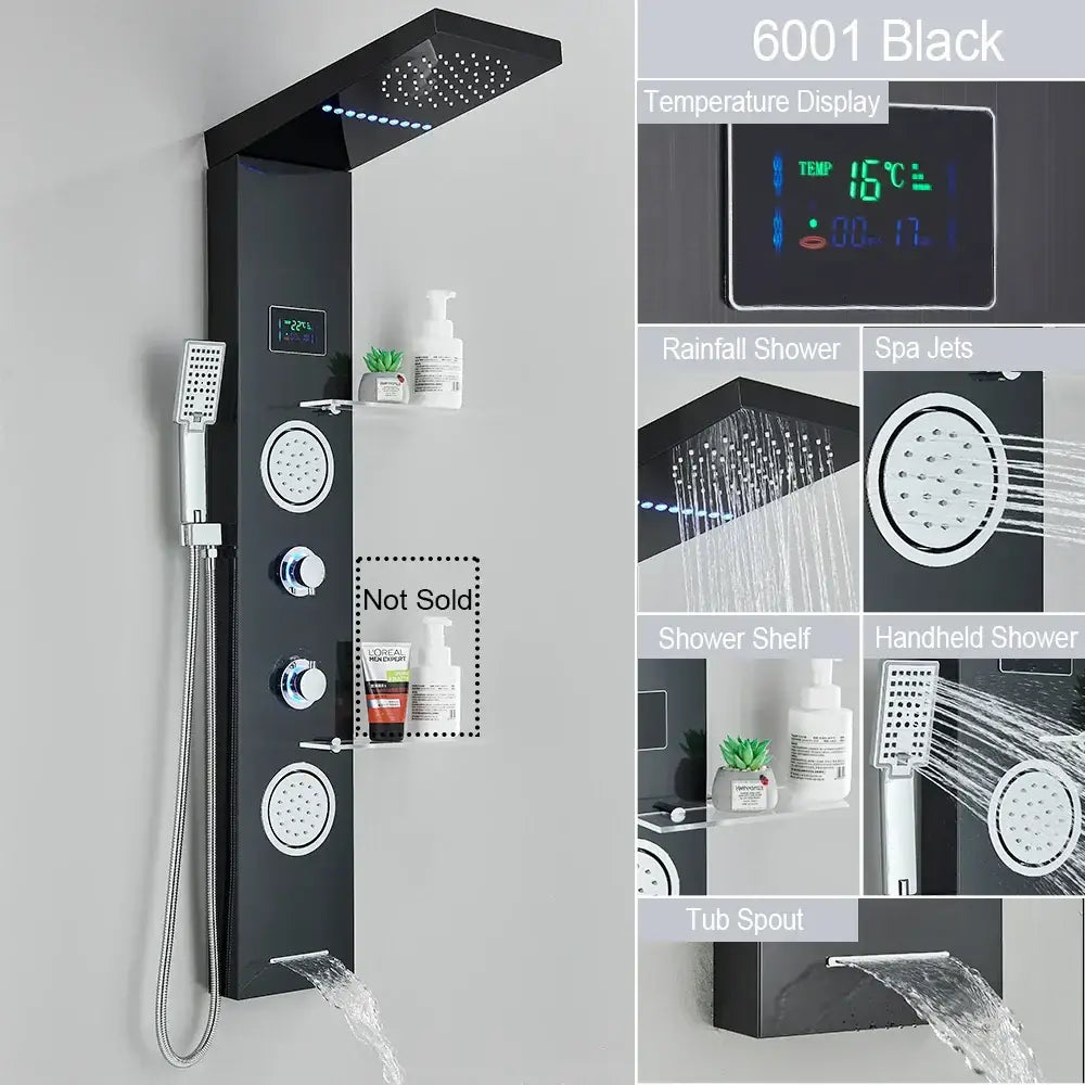 LED Light Shower Column