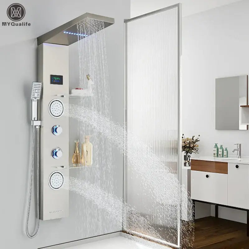 LED Light Shower Column