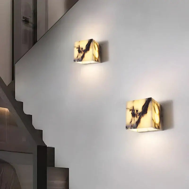 Alabaster Modern Wall Sconce