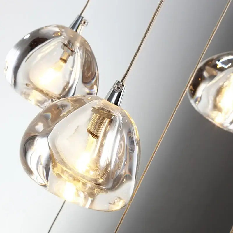 Crystal Ball Chandelier Light