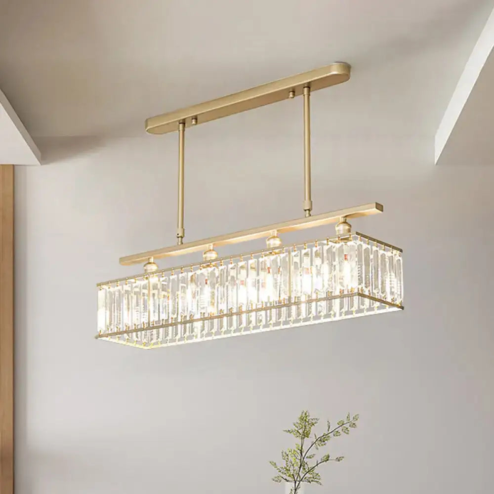 Champagne Crystal Island Light