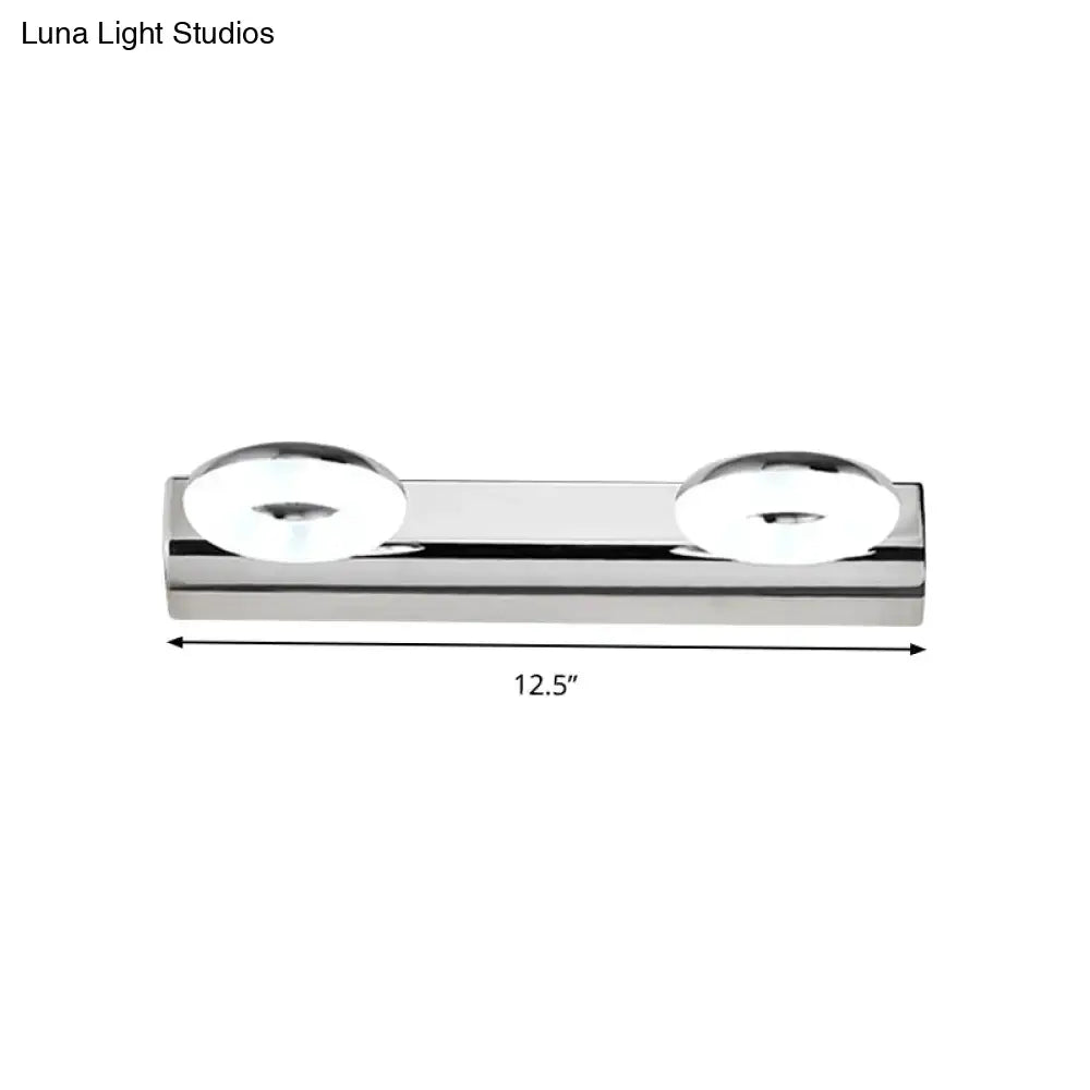 Silver Adjustable Wall Fixture