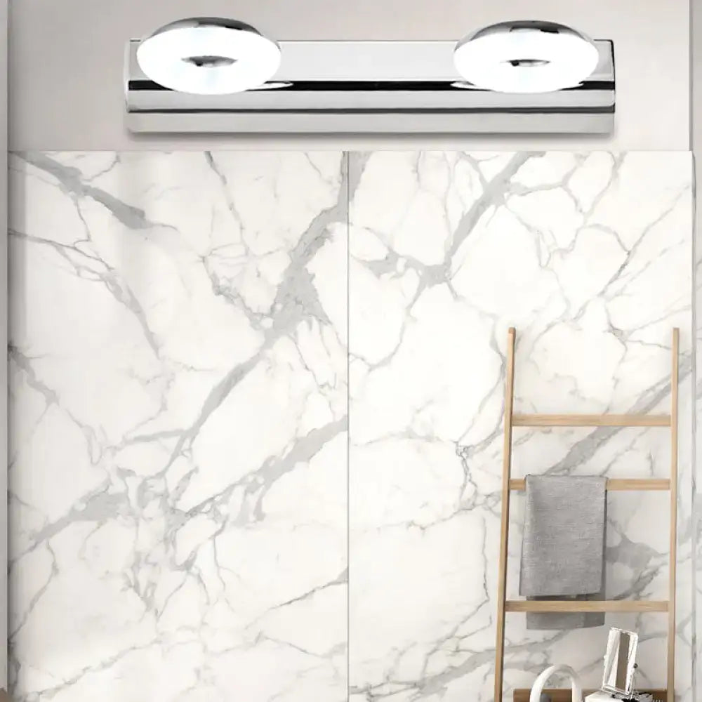 Silver Adjustable Wall Fixture