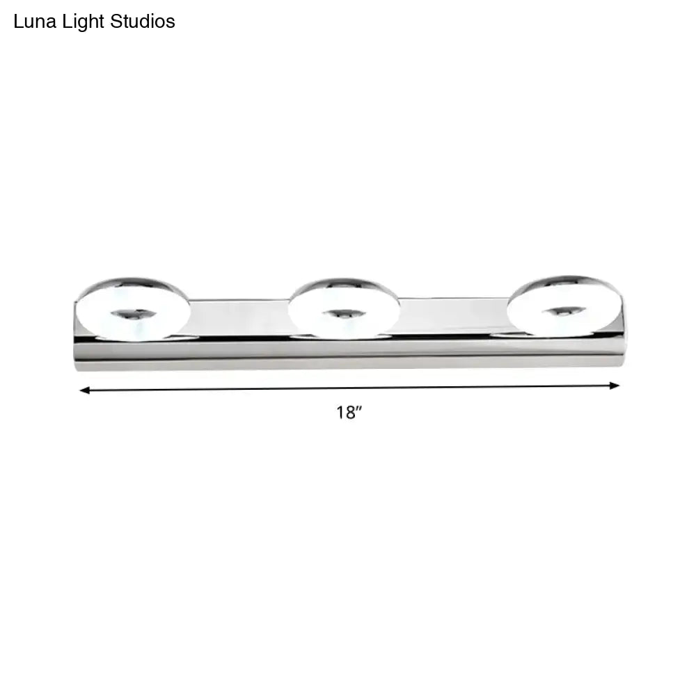 Silver Adjustable Wall Fixture