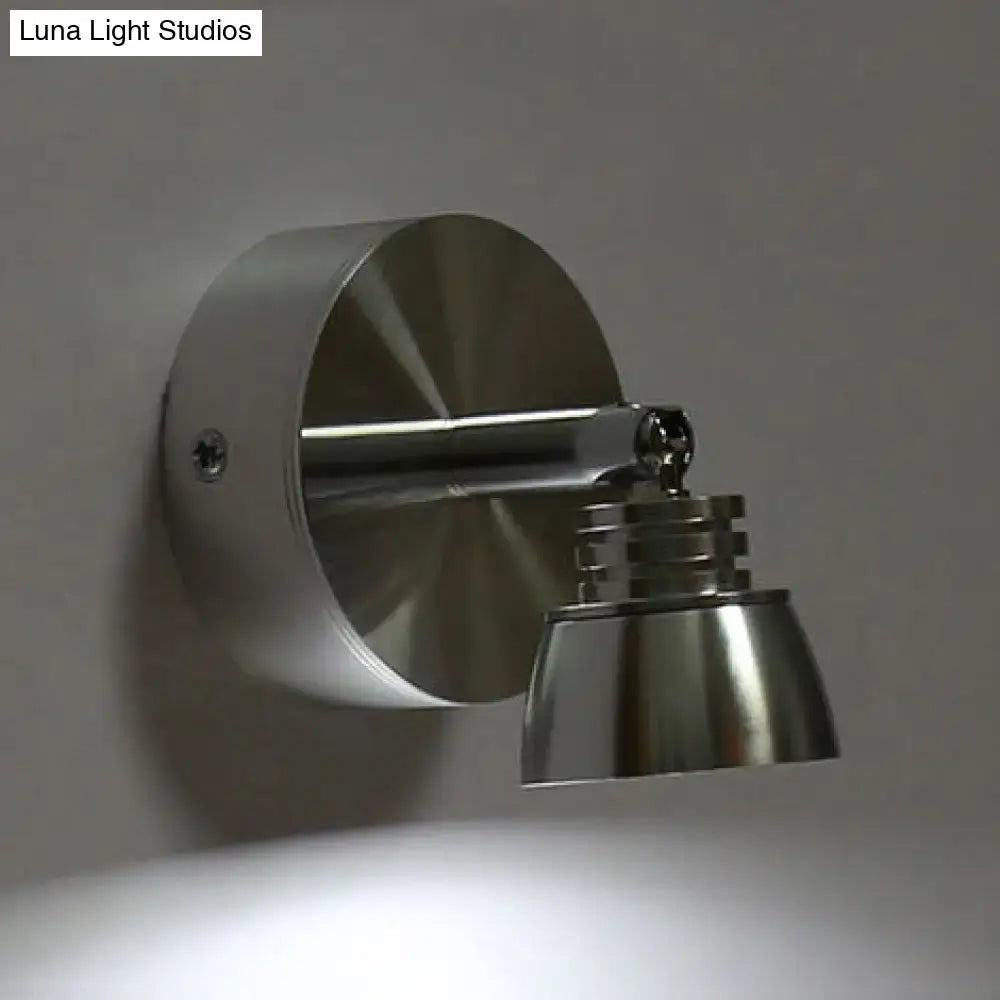 Chrome Adjustable Wall Sconce