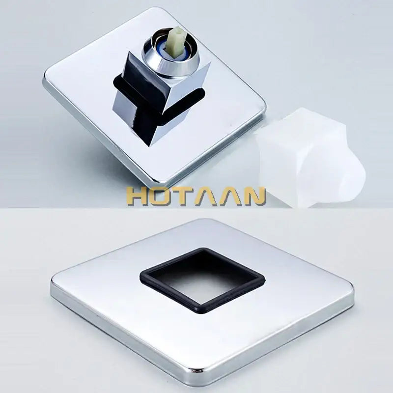 Chrome Square Shower Mixer