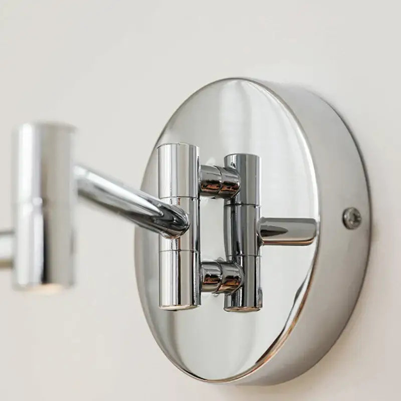 Chrome Ceramic Wall Lamp