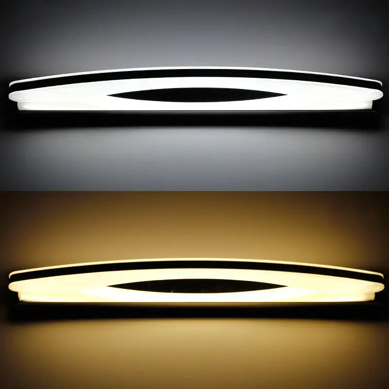Chrome Arc Vanity Light