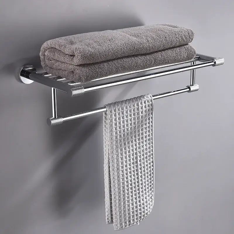 Chrome Bathroom Essentials Set