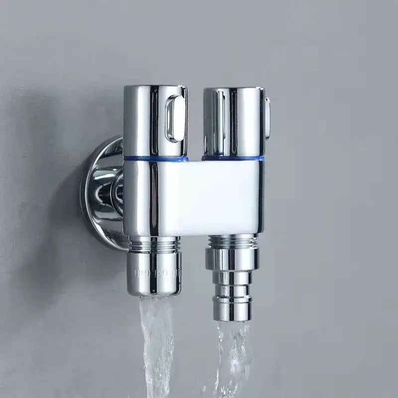 Chrome Blue Bidet Faucet