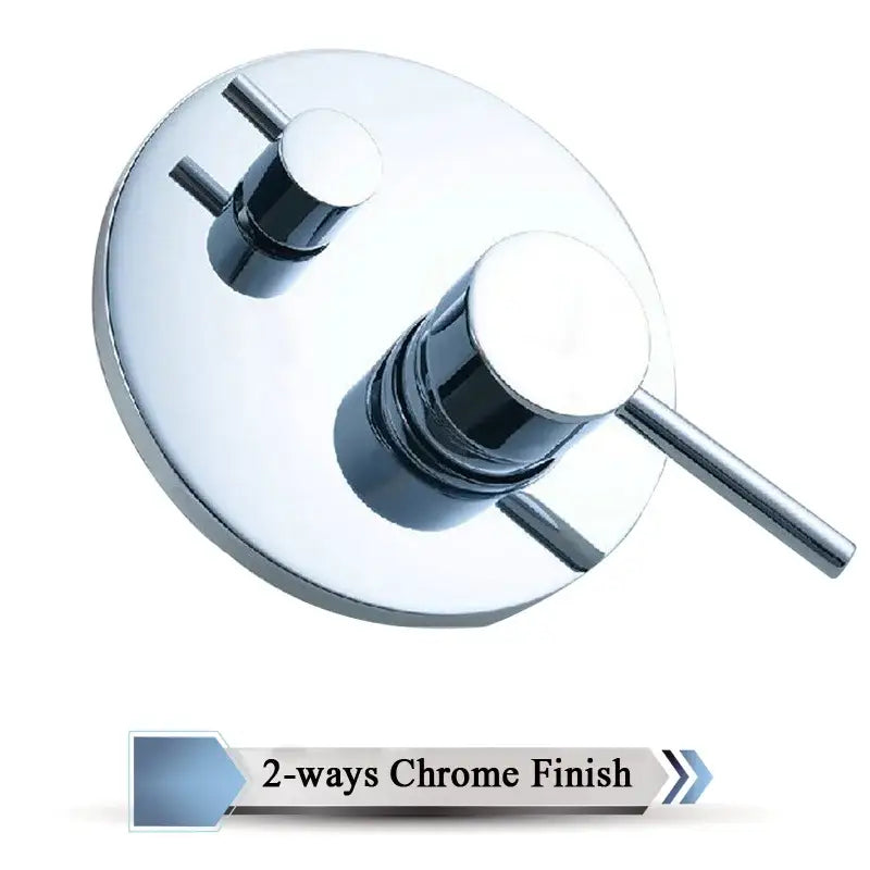 Chrome Brass Shower Mixer Valve