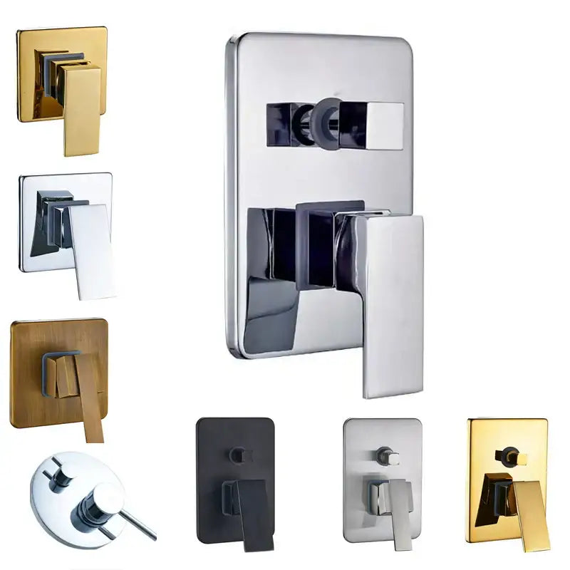 Chrome Brass Shower Mixer Valve