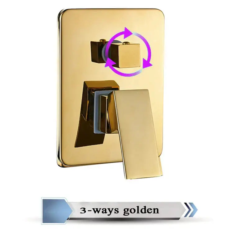 Chrome Brass Shower Mixer Valve