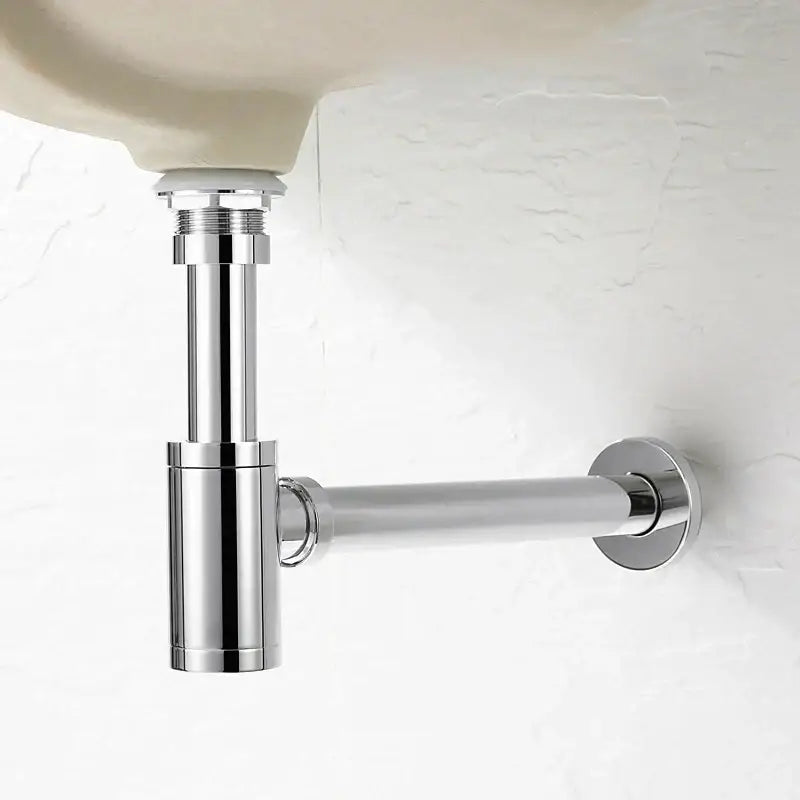 Chrome Brass Bottle Trap