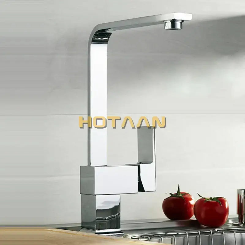Chrome Brass Swivel Faucet