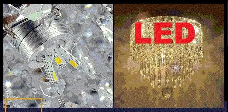 Sparkling Crystal Chandelier