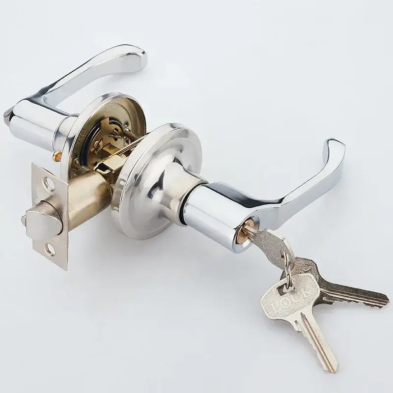 Chrome Double Handle Lock