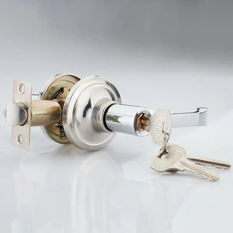 Chrome Double Handle Lock