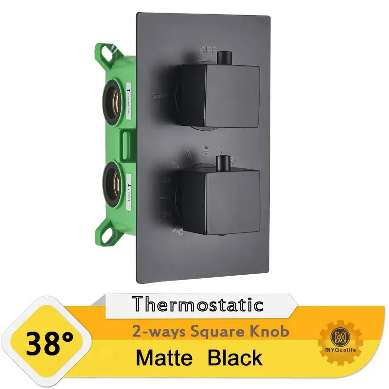 Chrome Dual Handle Shower Valve