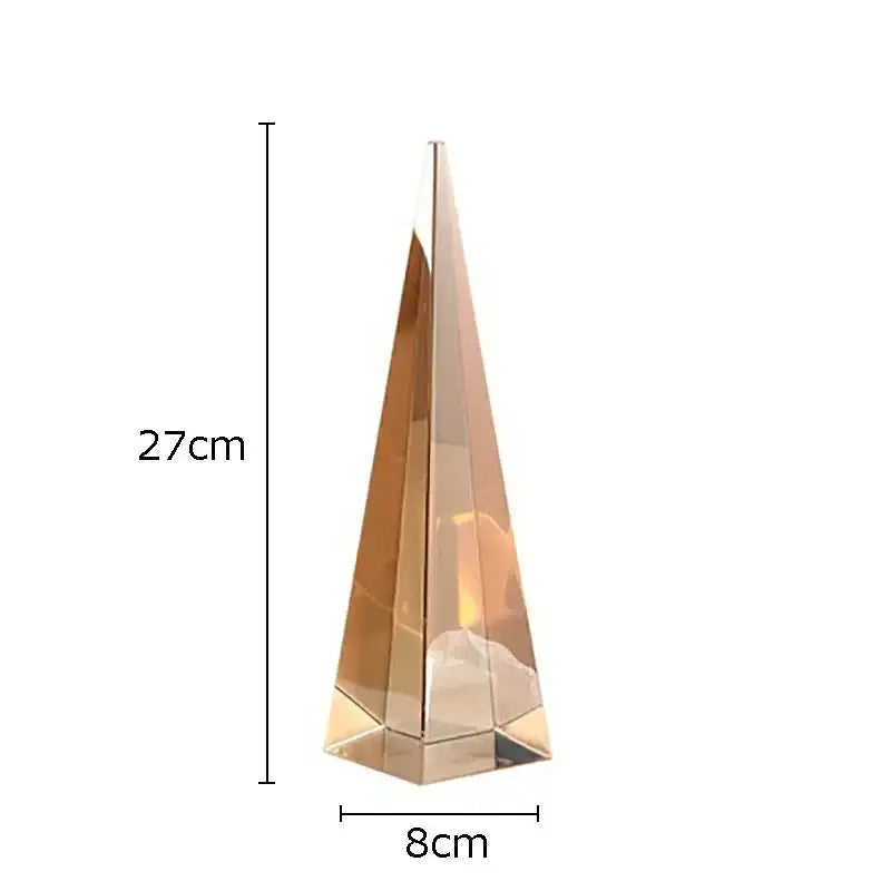 Chrome Crystal Bookends