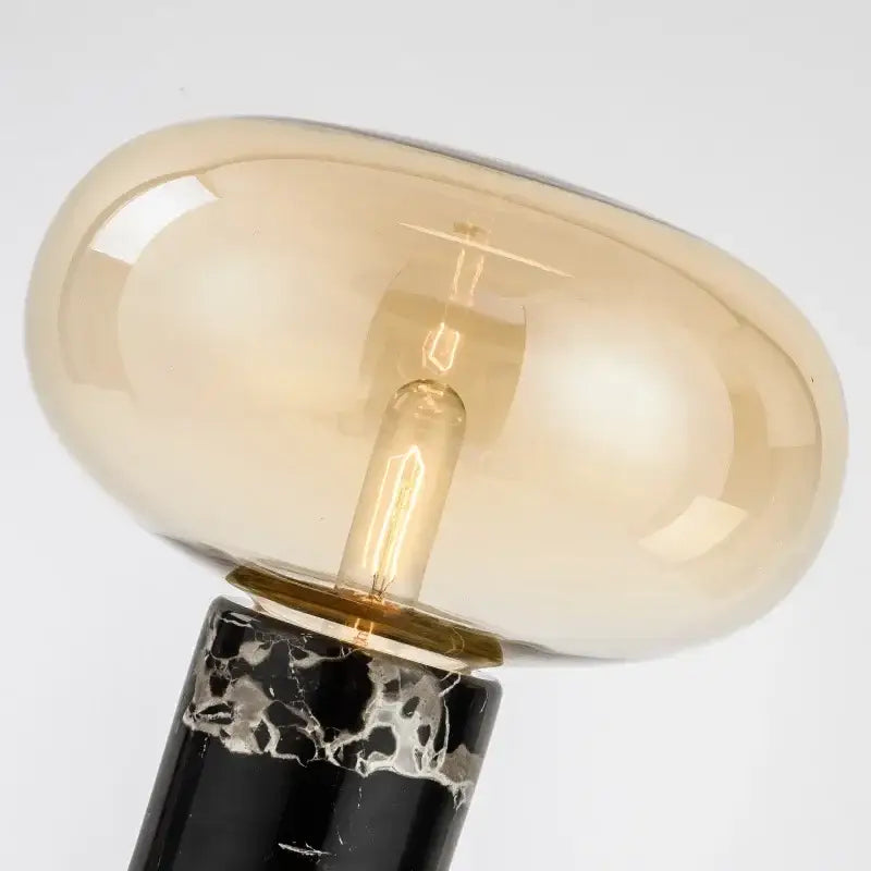 Chrome Marble Desk Lamp