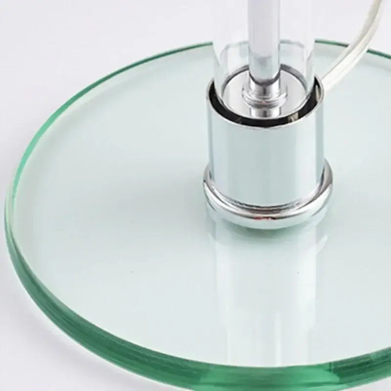 Chrome Frosted Dome Lamp