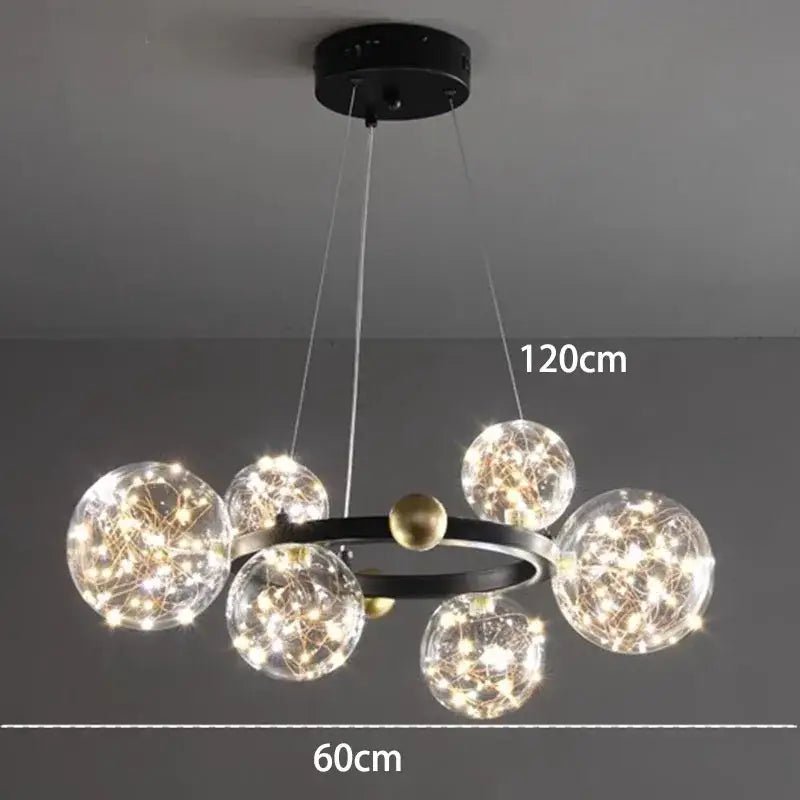 Chrome Crystal Chandelier Light App-Dimmable