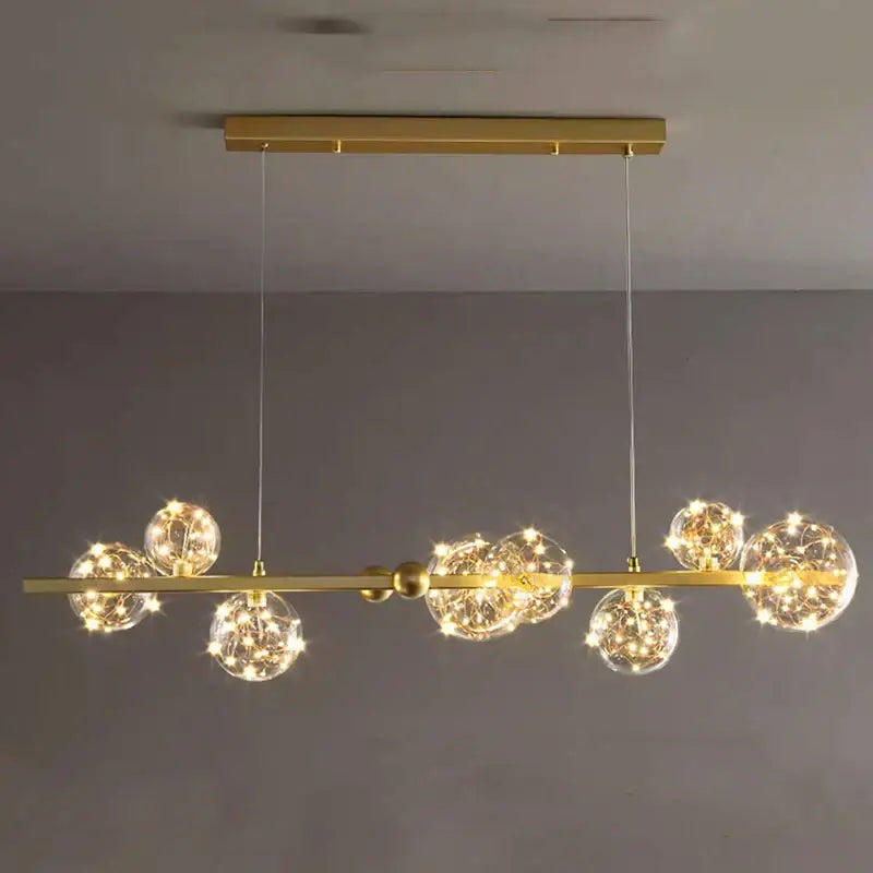 Chrome Crystal Chandelier Light App-Dimmable