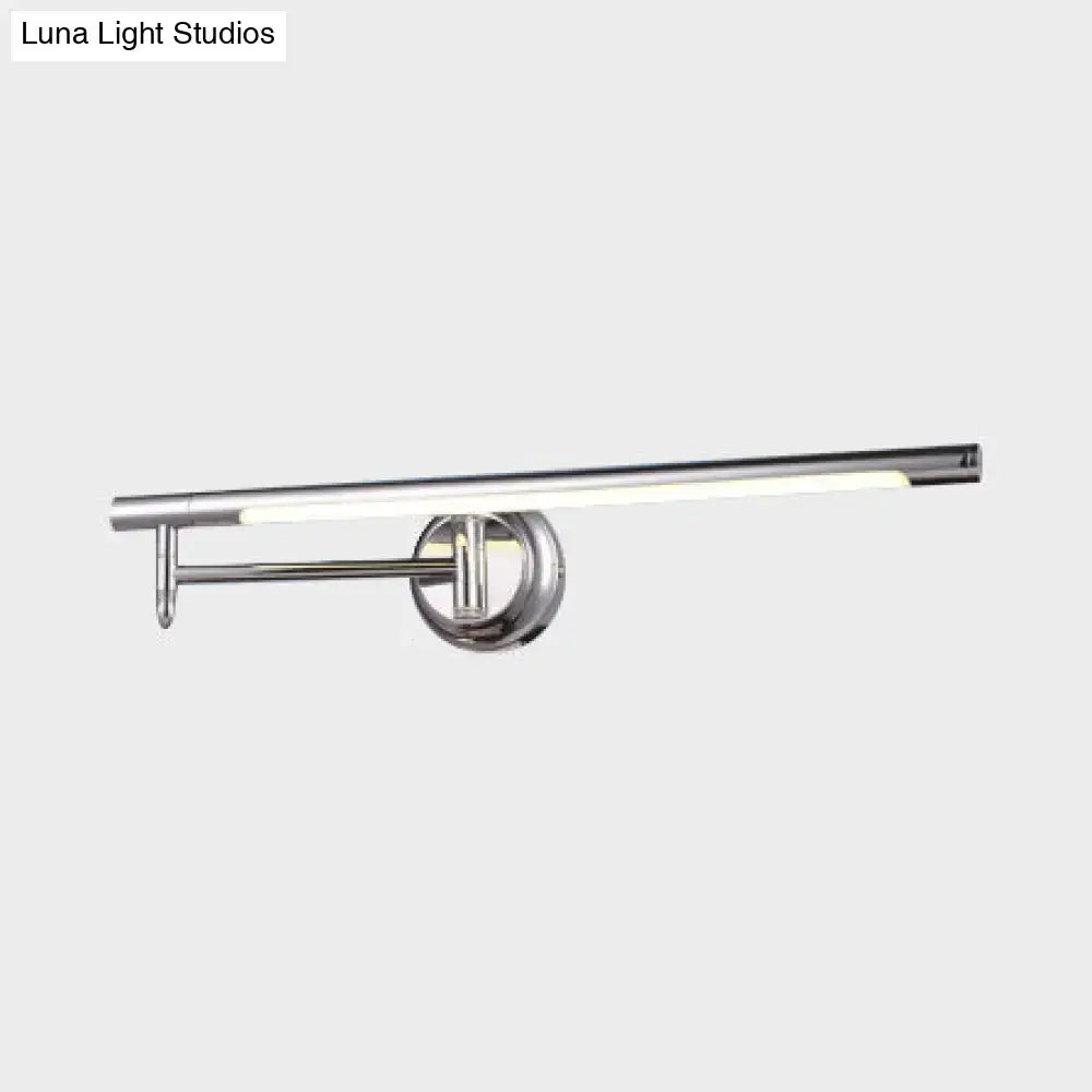 Adjustable Chrome Vanity Sconce