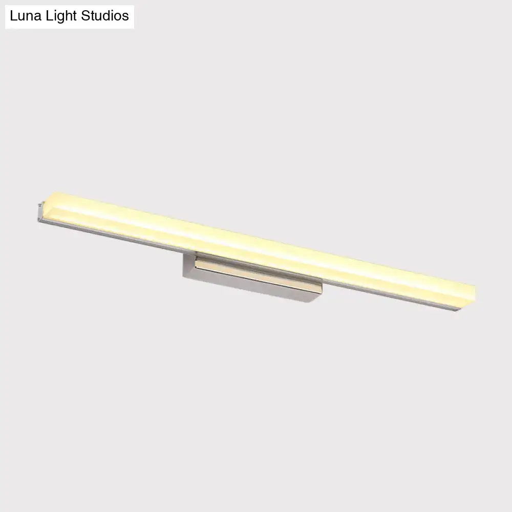 Chrome Streamlined Wall Light
