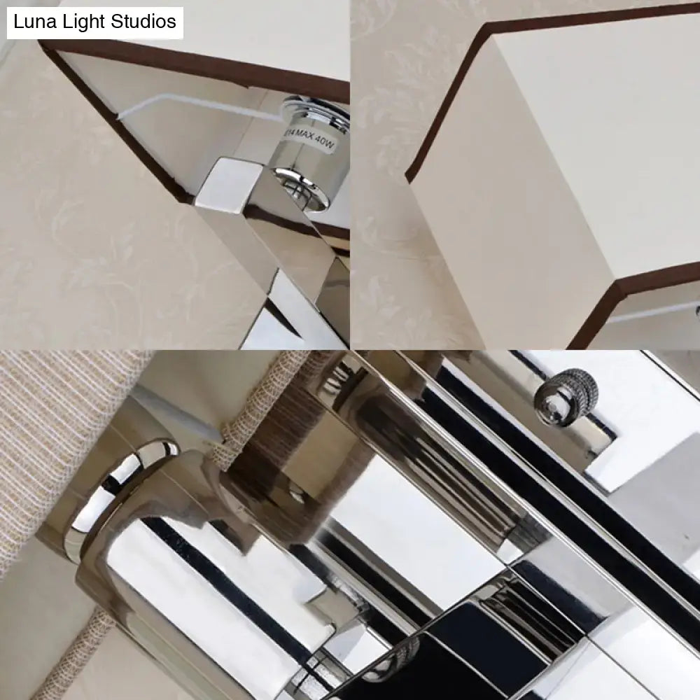 Chrome Spotlight Wall Sconce
