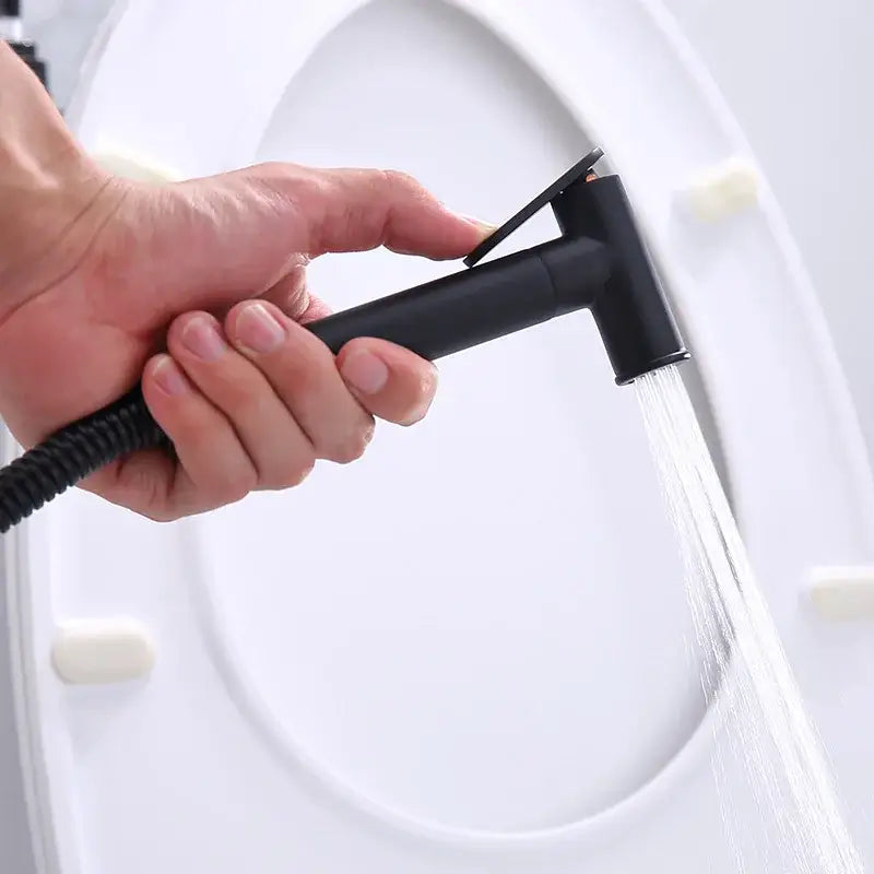 Black Chrome Bidet Spray Set