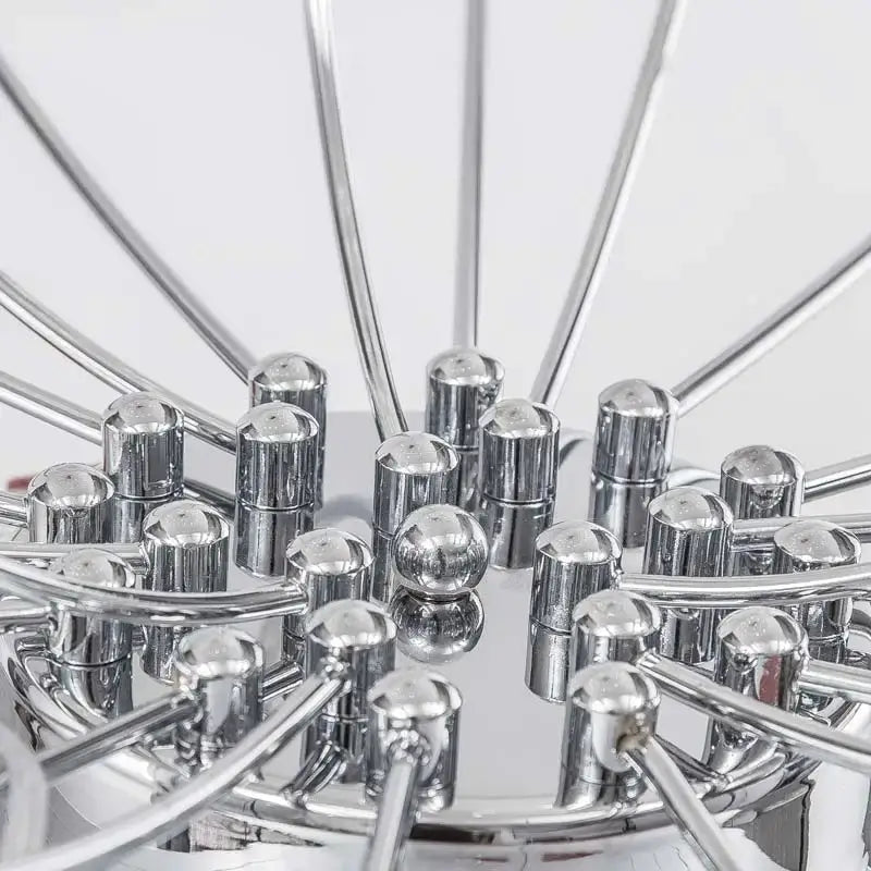 Chrome Starburst LED Chandelier