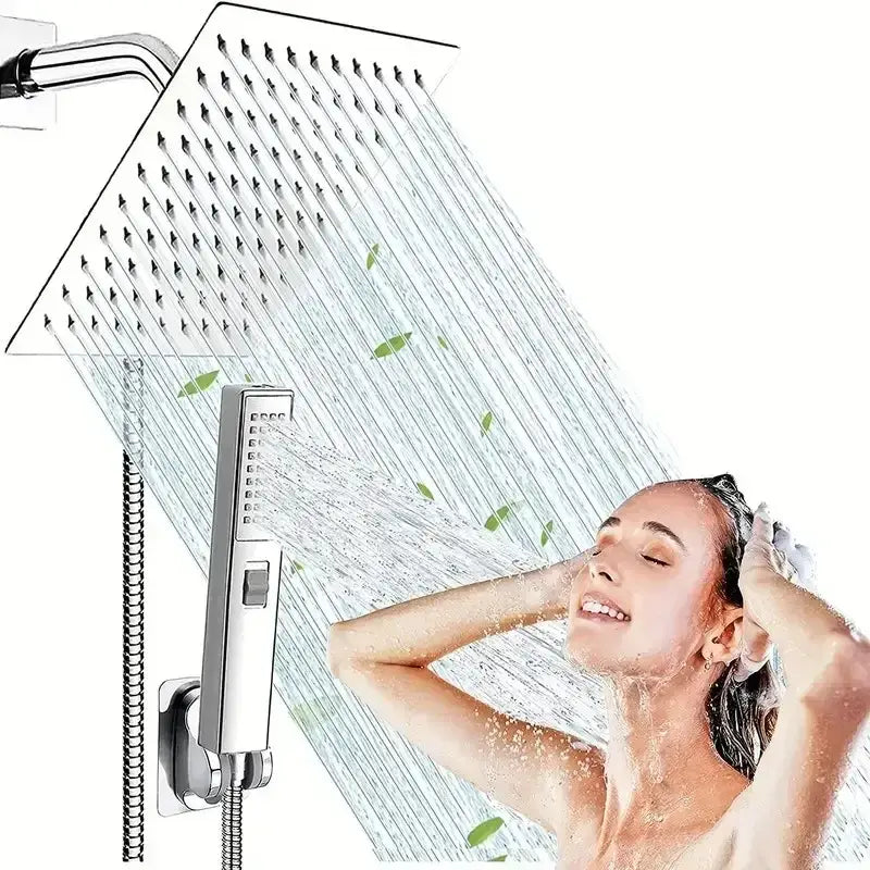 Chrome Rain Shower Set