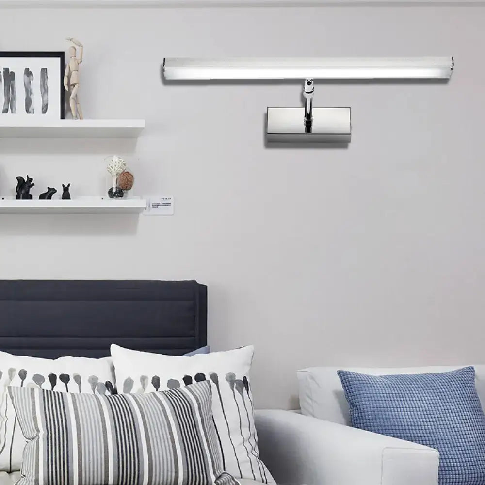 Chrome LED Wall Sconce