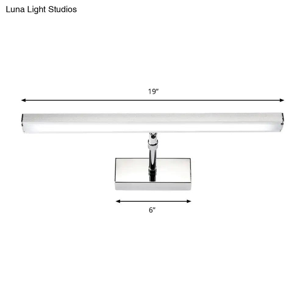 Chrome LED Wall Sconce