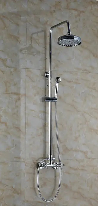 Chrome Brass Shower Mixer
