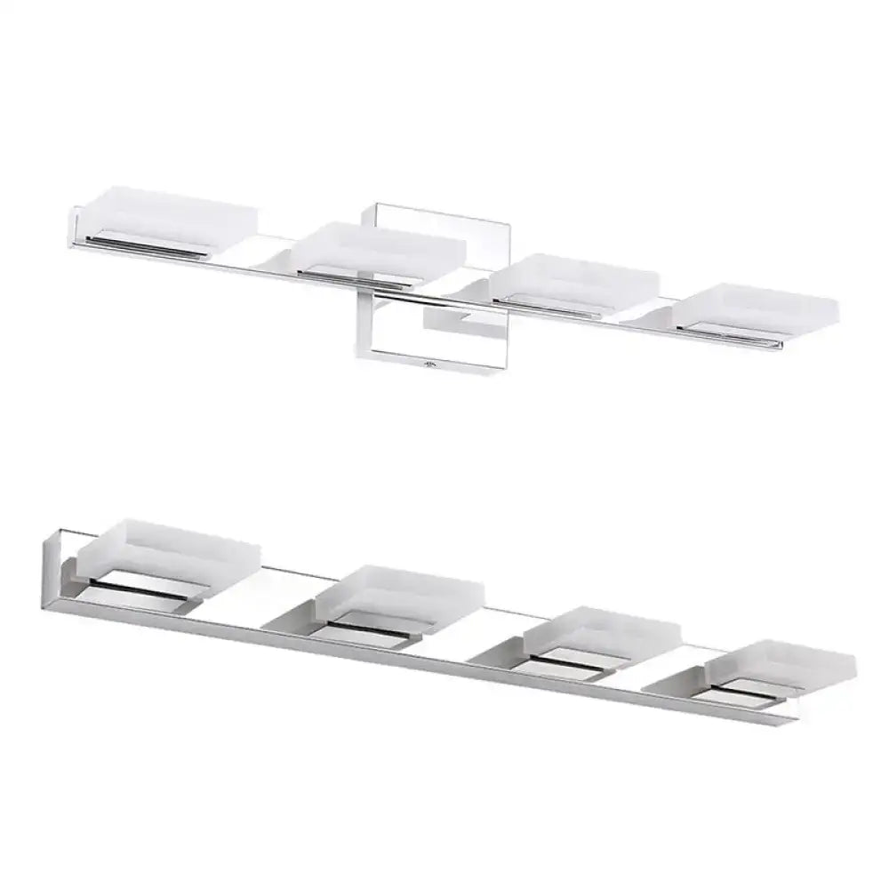 Nickel Acrylic Wall Sconce