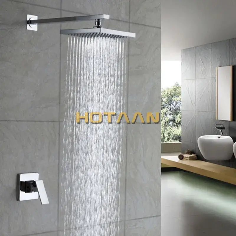 Brass Rain Shower Set