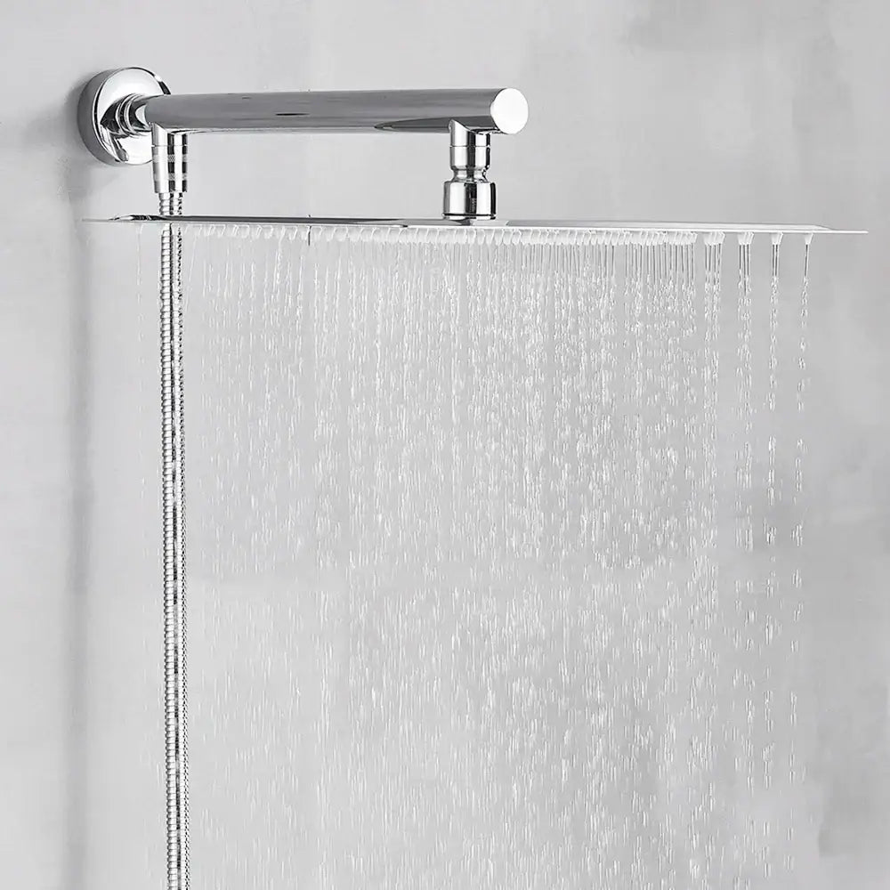 Adjustable Chrome Rain Shower