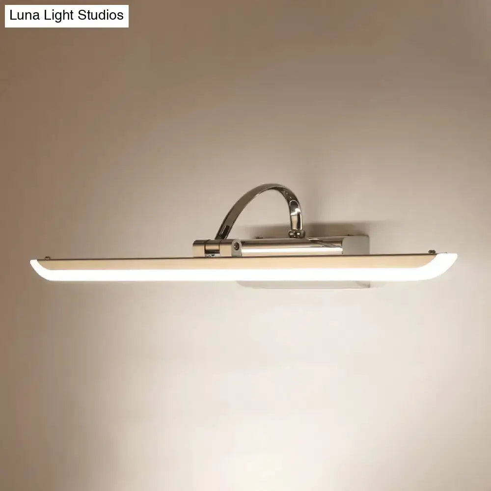 Chrome LED Vanity Light
