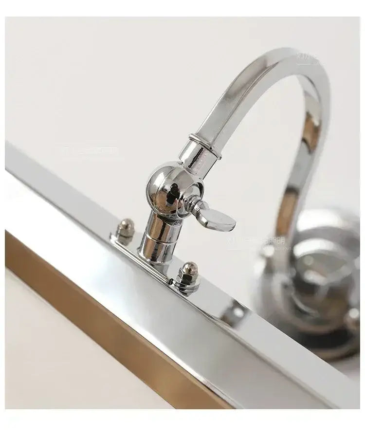 Chrome Gold Mirror Wall Light