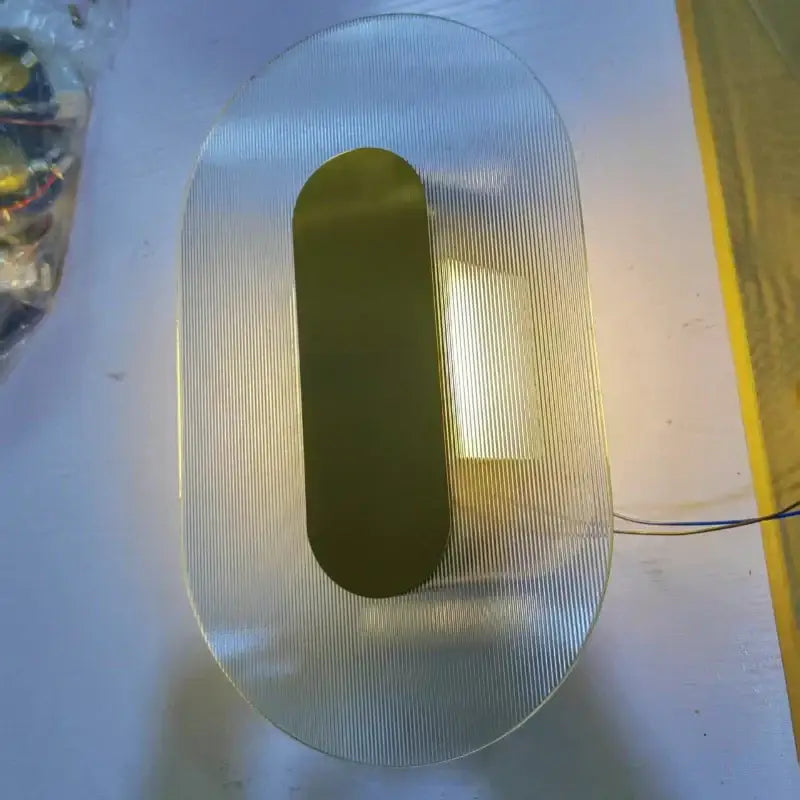 Brushed Metallic Wall Lamp