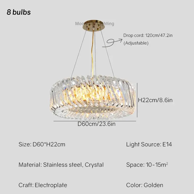 Crystal LED Ceiling Chandelier
