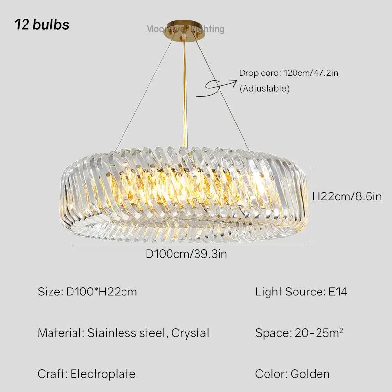 Crystal LED Ceiling Chandelier
