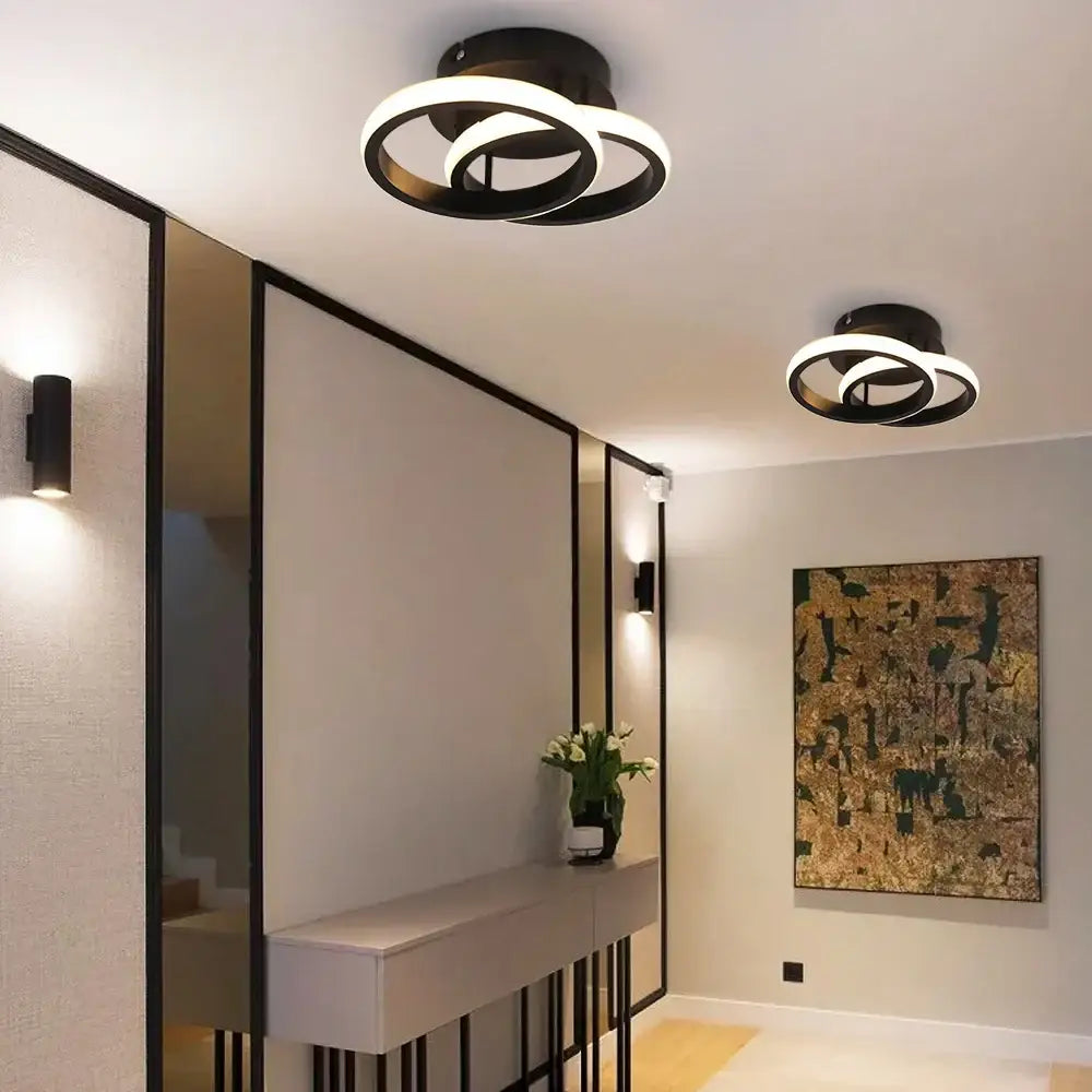 Black White Acrylic Ceiling Light