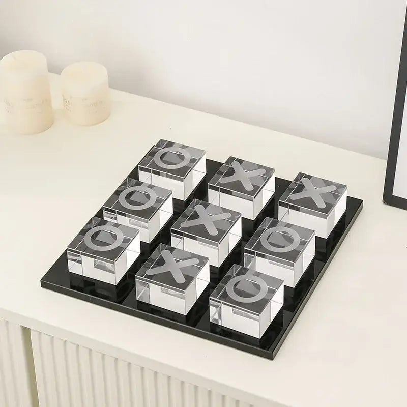 Acrylic Crystal Chess Set