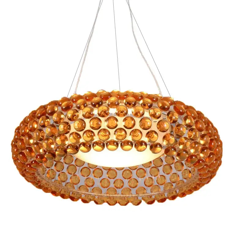 Clear Bubble LED Chandelier