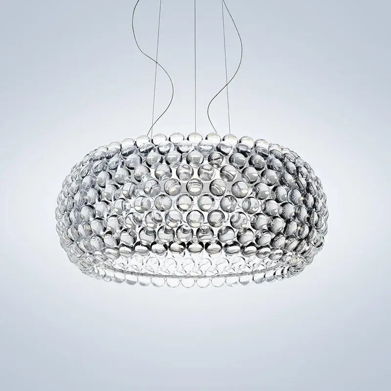 Clear Bubble LED Chandelier